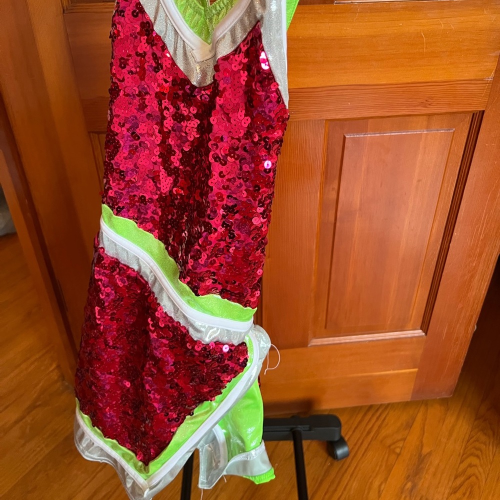 Girls cheer dance costume